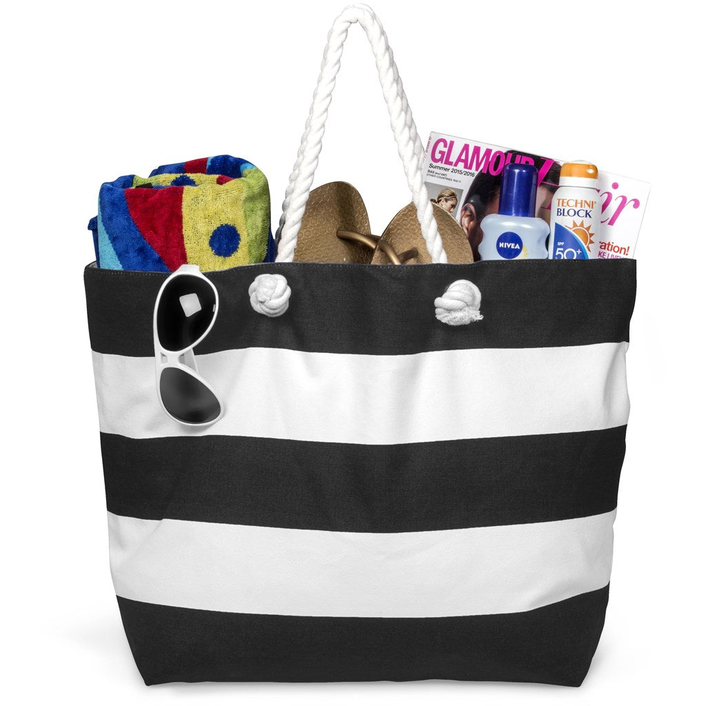 US Basic Coastline Cotton Beach Bag-Shoppers and Totes | Custom-branded & Personalised Bags | Giftwrap Shop