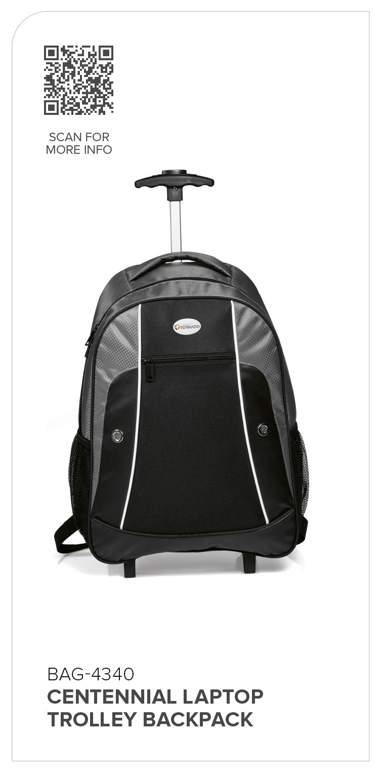 Centennial Laptop Trolley Backpack-Custom branded-Giftwrap Shop