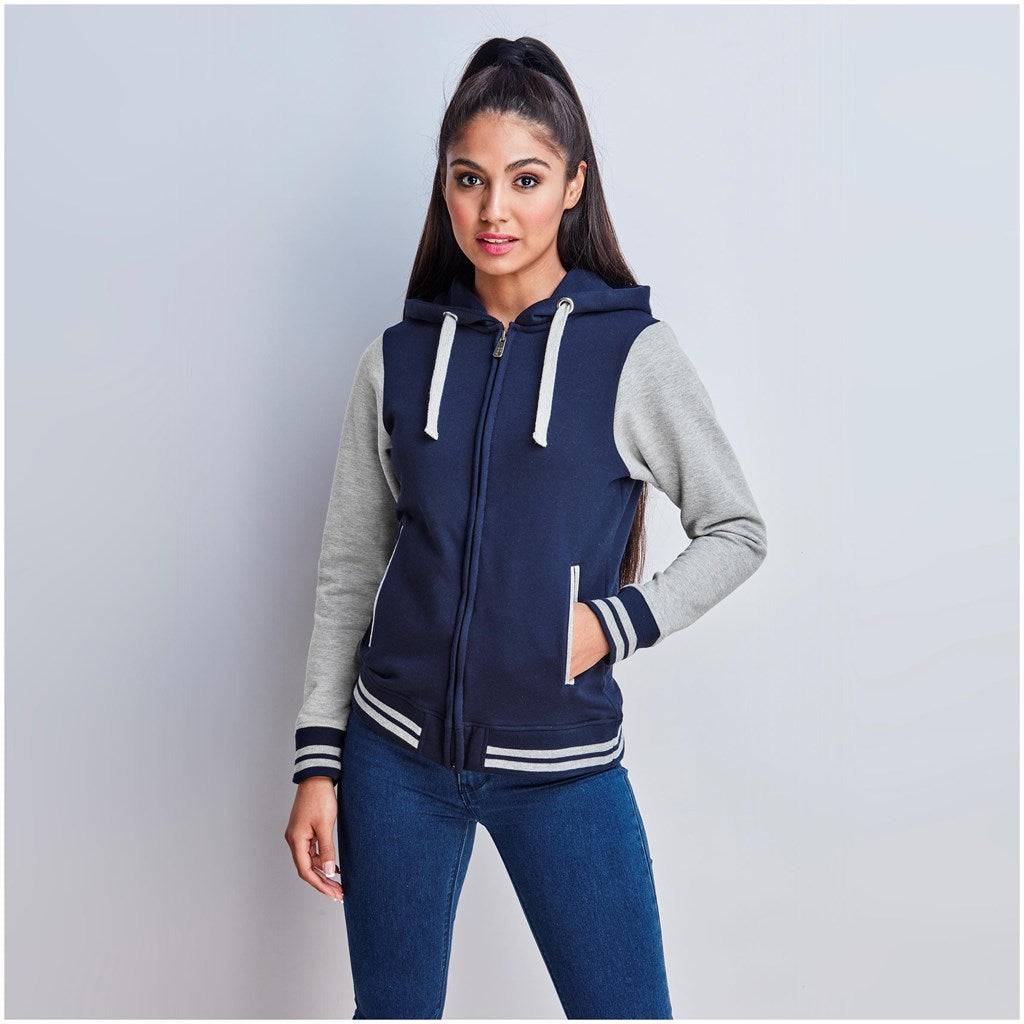 Ladies Princeton Hooded Sweater - Navy | Hoodies | Custom-branded & Personalised | Giftwrap Shop