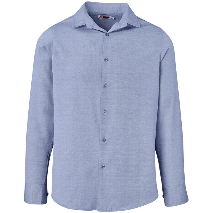 Mens Long Sleeve Wallstreet Shirt - Navy | Lounge Shirts | Corporate clothing | Gift Wrap Shop