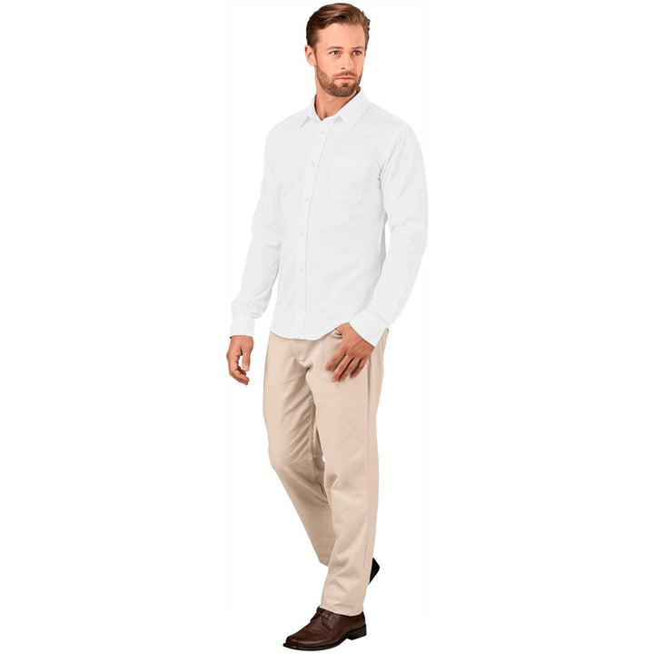 Mens Long Sleeve Milano Shirt | Lounge Shirts | Corporate clothing | Gift Wrap Shop