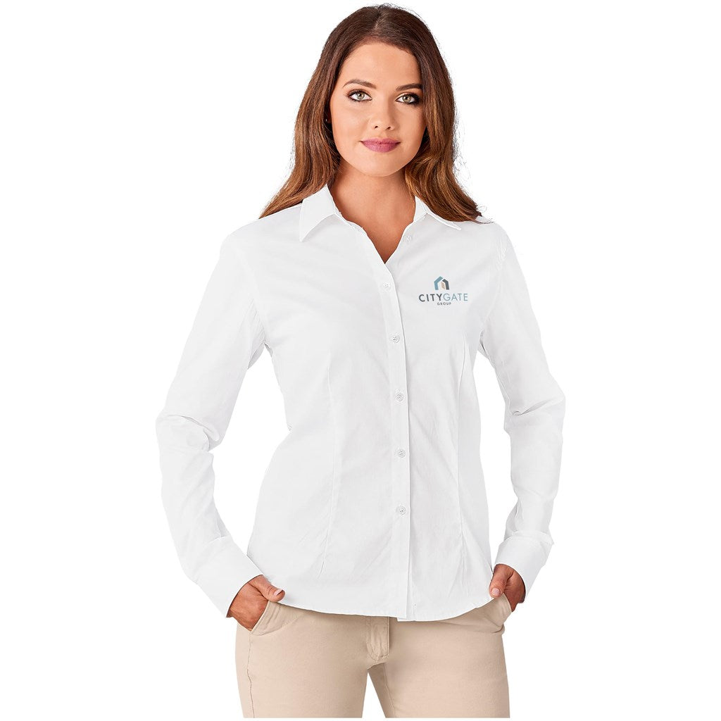 Ladies Long Sleeve Milano Shirt | Lounge Shirts | Corporate clothing | Gift Wrap Shop