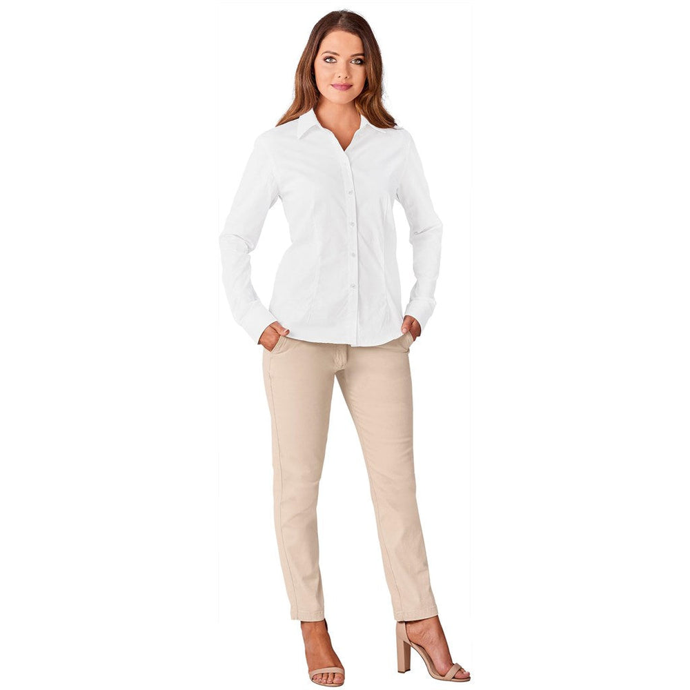 Ladies Long Sleeve Milano Shirt | Lounge Shirts | Corporate clothing | Gift Wrap Shop