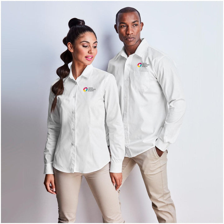 Ladies Long Sleeve Milano Shirt | Lounge Shirts | Corporate clothing | Gift Wrap Shop