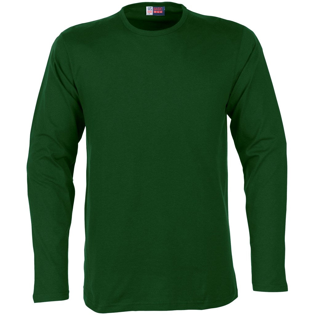 Mens Long Sleeve Portland T-Shirt | Personalised & Custom Branded Corporate Clothing | Just Brand