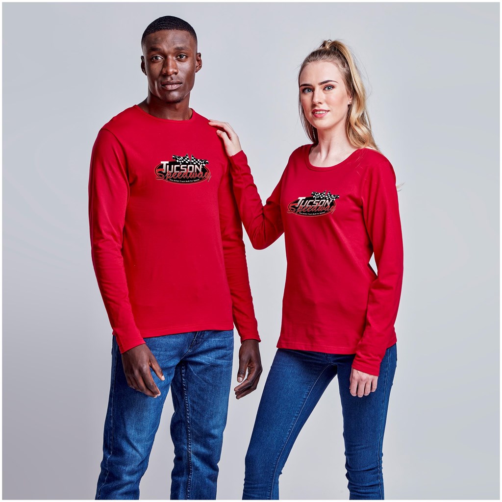 Mens Long Sleeve Portland T-Shirt | Personalised & Custom Branded Corporate Clothing | Just Brand