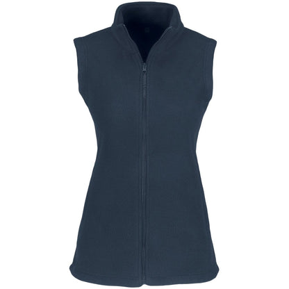 Ladies Yukon Micro Fleece Bodywarmer - Navy | Bodywarmers | Custom-branded Corporate Clothing | Gift Wrap Shop