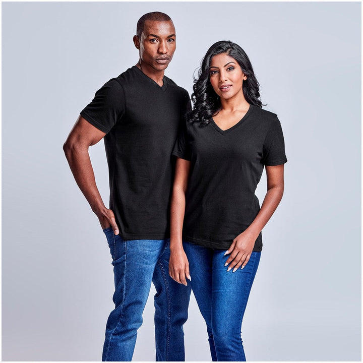 Mens Super Club 165 V-Neck T-Shirt | Personalised & Custom Branded Corporate Clothing | Just Brand