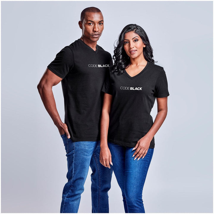 Mens Super Club 165 V-Neck T-Shirt | Personalised & Custom Branded Corporate Clothing | Just Brand