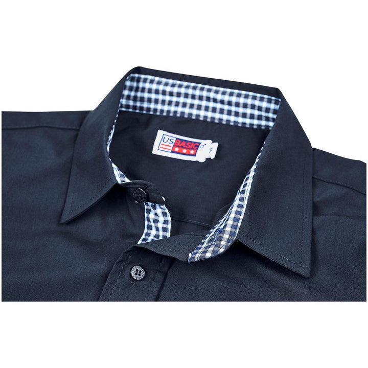 Mens Long Sleeve Warrington Shirt - Navy | Lounge Shirts | Corporate clothing | Gift Wrap Shop