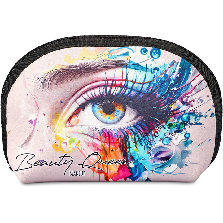 Hoppla Isabella Neoprene Midi Cosmetic Bag-Custom Toiletry and Cosmetic Bags-Gift Wrap Shop