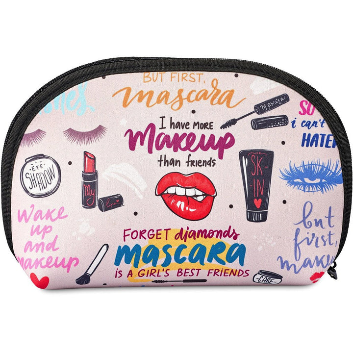 Hoppla Isabella Neoprene Midi Cosmetic Bag-Custom Toiletry and Cosmetic Bags-Gift Wrap Shop