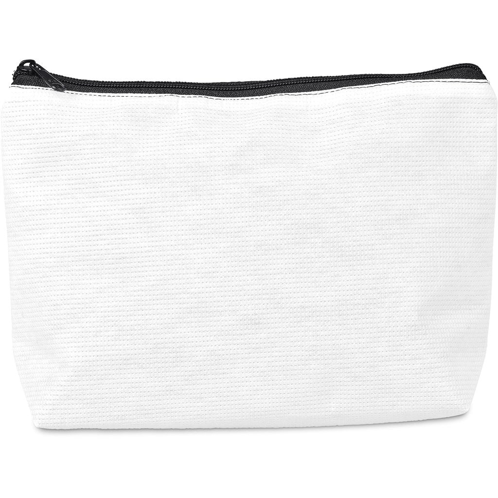 Hoppla Leanne RPET Stitch-Bond Maxi Toiletry Bag-Custom Toiletry and Cosmetic Bags-Gift Wrap Shop