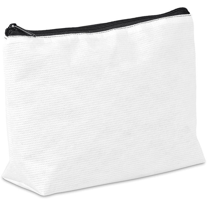 Hoppla Leanne RPET Stitch-Bond Maxi Toiletry Bag-Custom Toiletry and Cosmetic Bags-Gift Wrap Shop