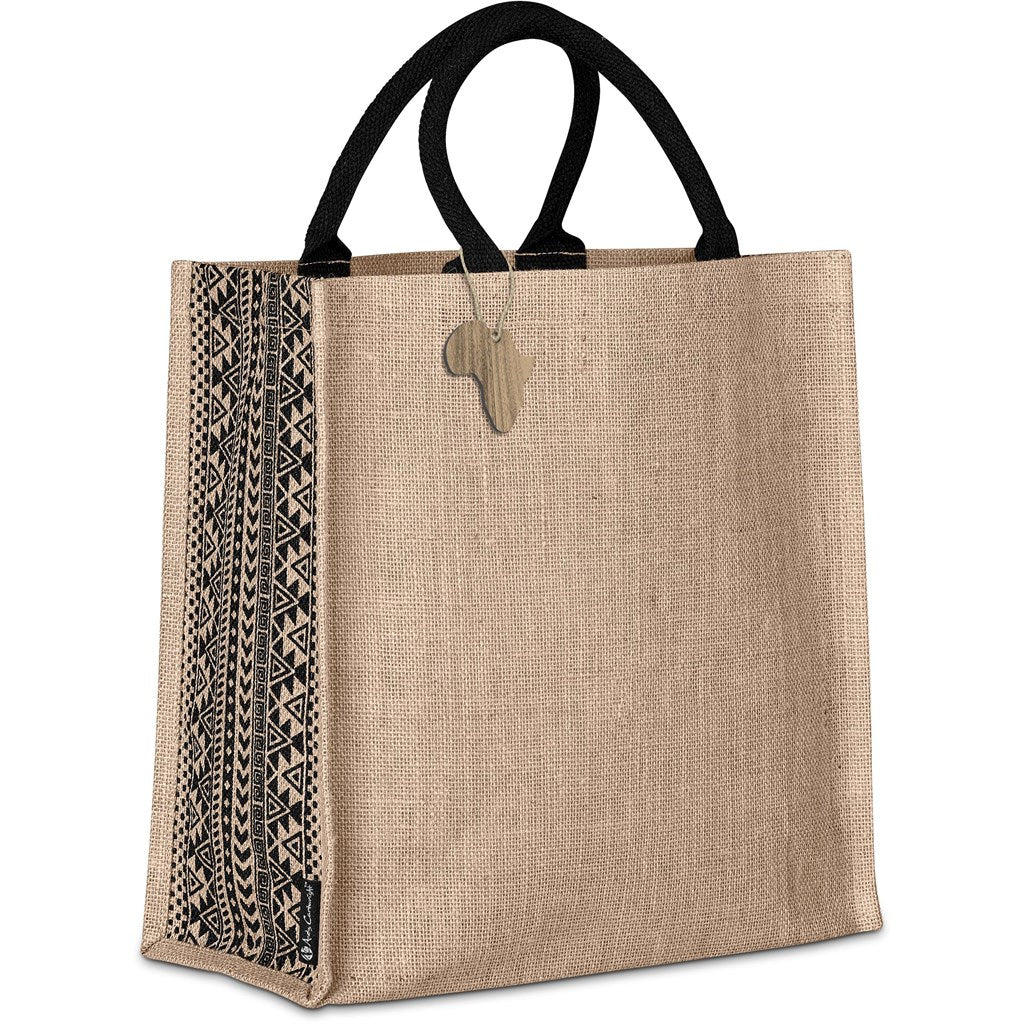 Andy Cartwright Symmetry Jute Tote-Eco-Friendly Bags | Custom-branded & Personalised Bags | Giftwrap Shop