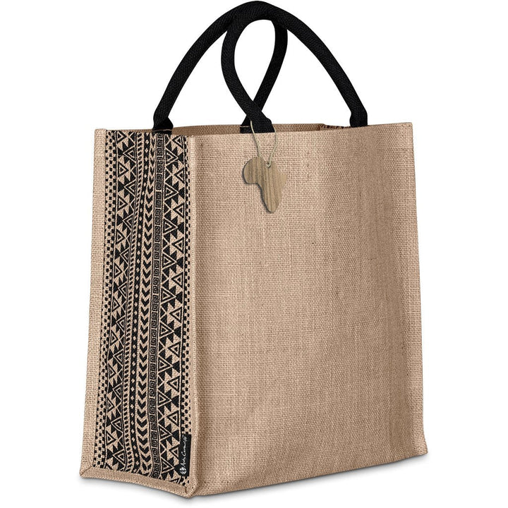 Andy Cartwright Symmetry Jute Tote-Eco-Friendly Bags | Custom-branded & Personalised Bags | Giftwrap Shop