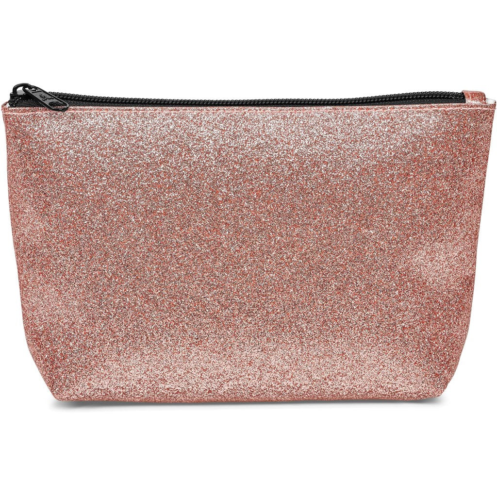 Sparkle Cosmetic Bag - Rose Gold | Toiletry and Cosmetic Bags | Custom Branded Promotional Bags | Giftwrap Shop