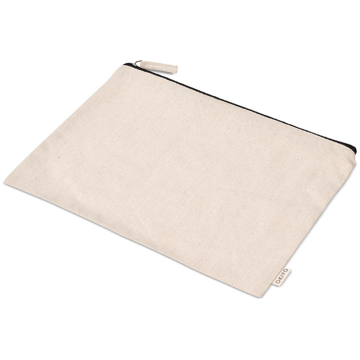 Okiyo Midori Cotton A5 Document Pouch-Conference Bags-Gift Wrap Shop