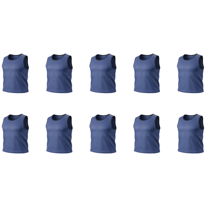 Grip Close End Bibs | Set of 10 | Navy