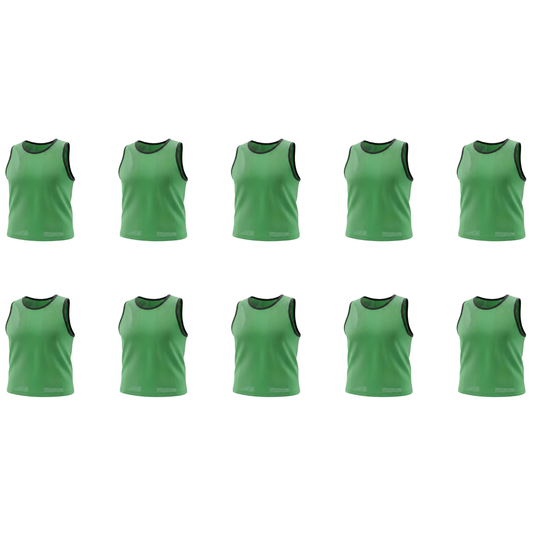 Grip Close End Bibs | Set of 10 | Green