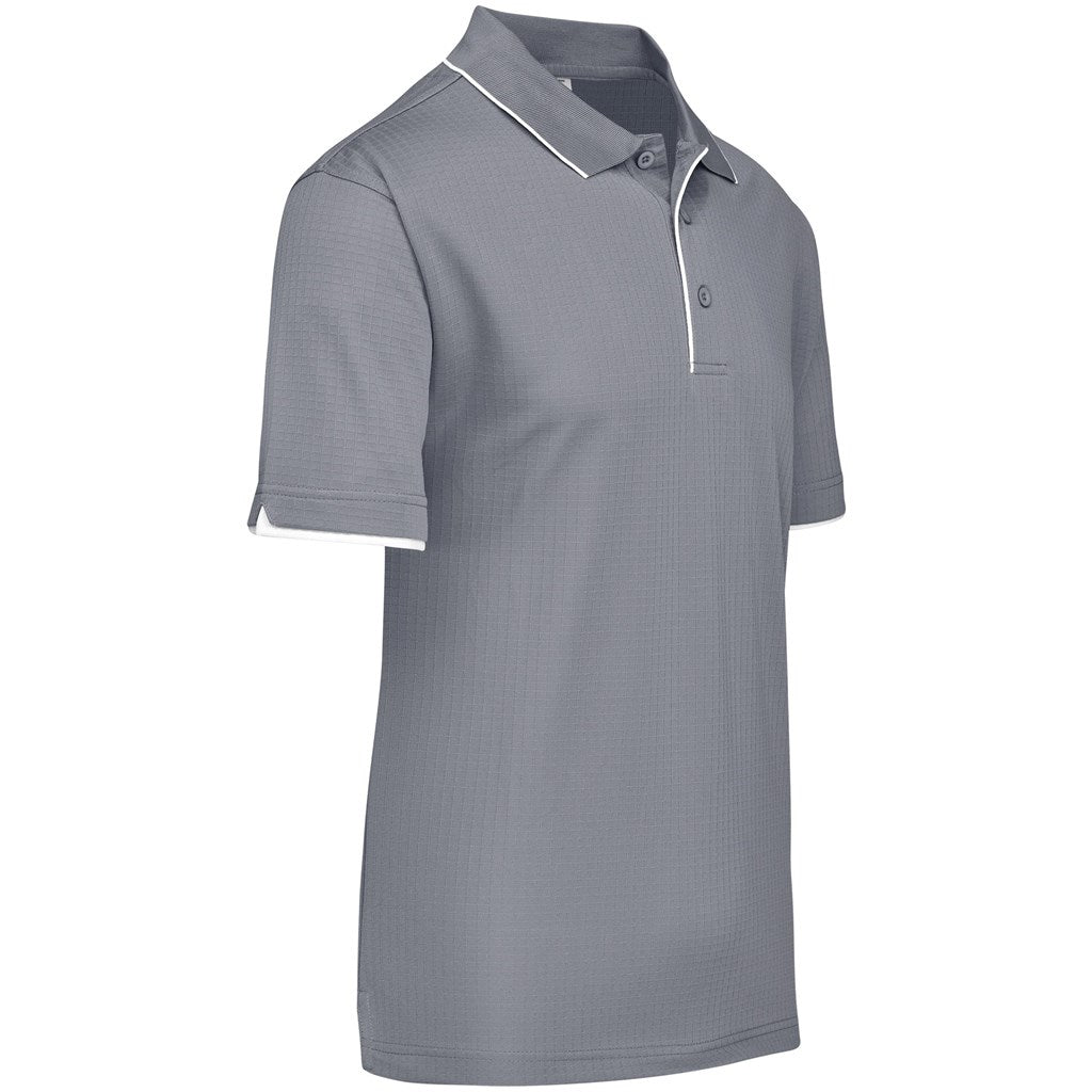 Mens Elite Golf Shirt - Grey | Golf Shirts | Custom-branded corporate clothing | Giftwrap Shop