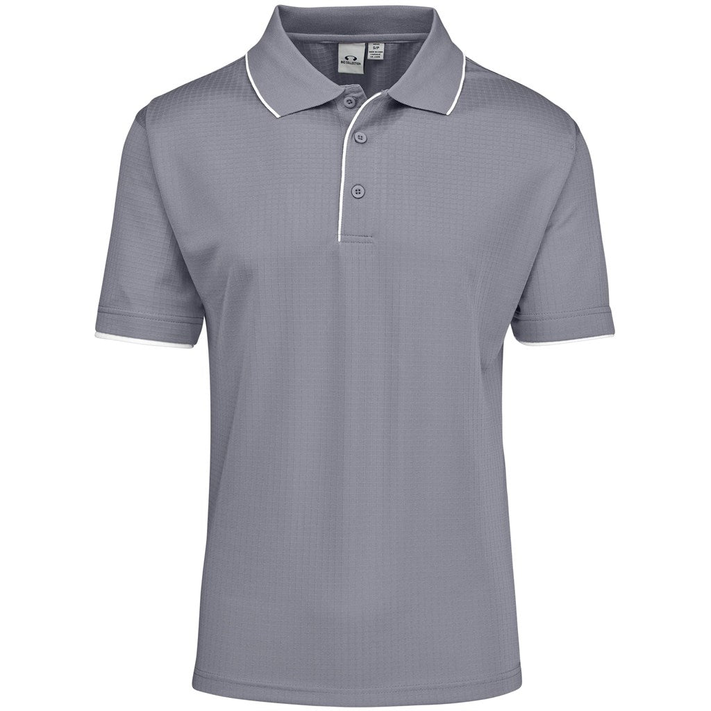 Mens Elite Golf Shirt - Grey | Golf Shirts | Custom-branded corporate clothing | Giftwrap Shop