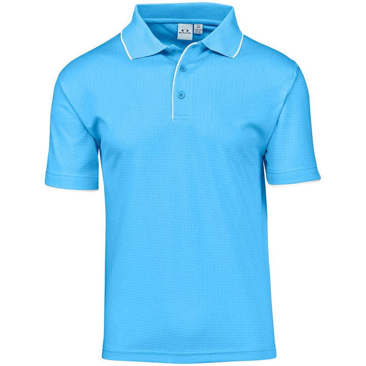 Mens Elite Golf Shirt - Light Blue | Golf Shirts | Custom-branded corporate clothing | Giftwrap Shop