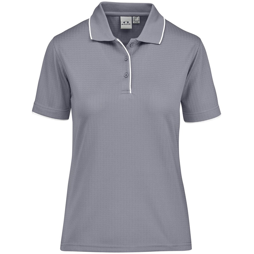 Ladies Elite Golf Shirt - Grey | Golf Shirts | Custom-branded corporate clothing | Giftwrap Shop