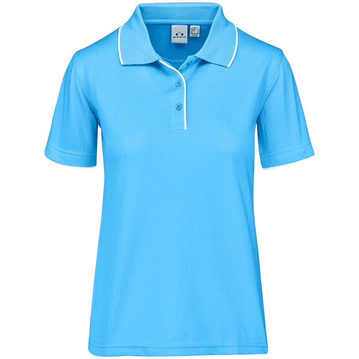 Ladies Elite Golf Shirt - Light Blue | Golf Shirts | Custom-branded corporate clothing | Giftwrap Shop