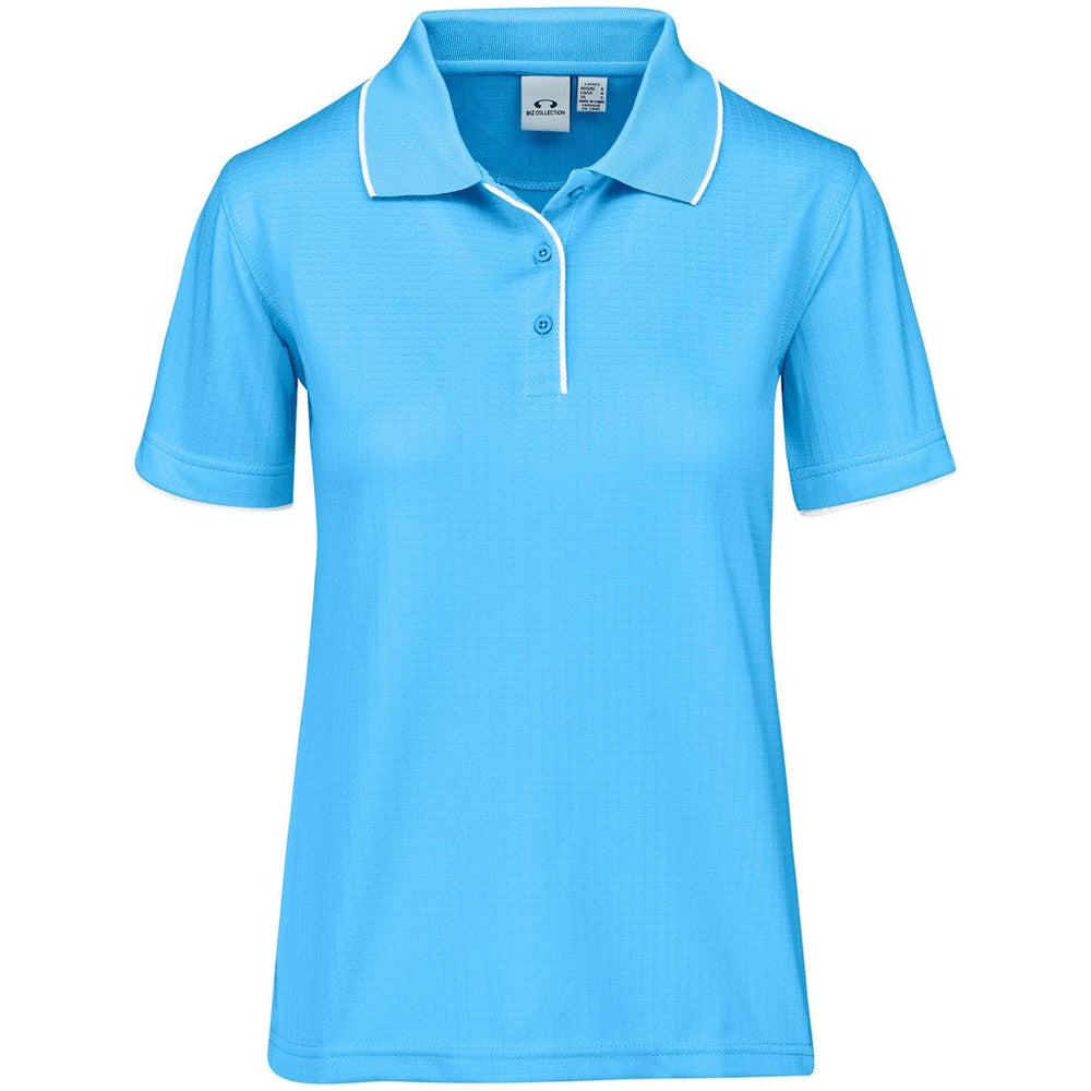 Ladies Elite Golf Shirt - Light Blue | Golf Shirts | Custom-branded corporate clothing | Giftwrap Shop