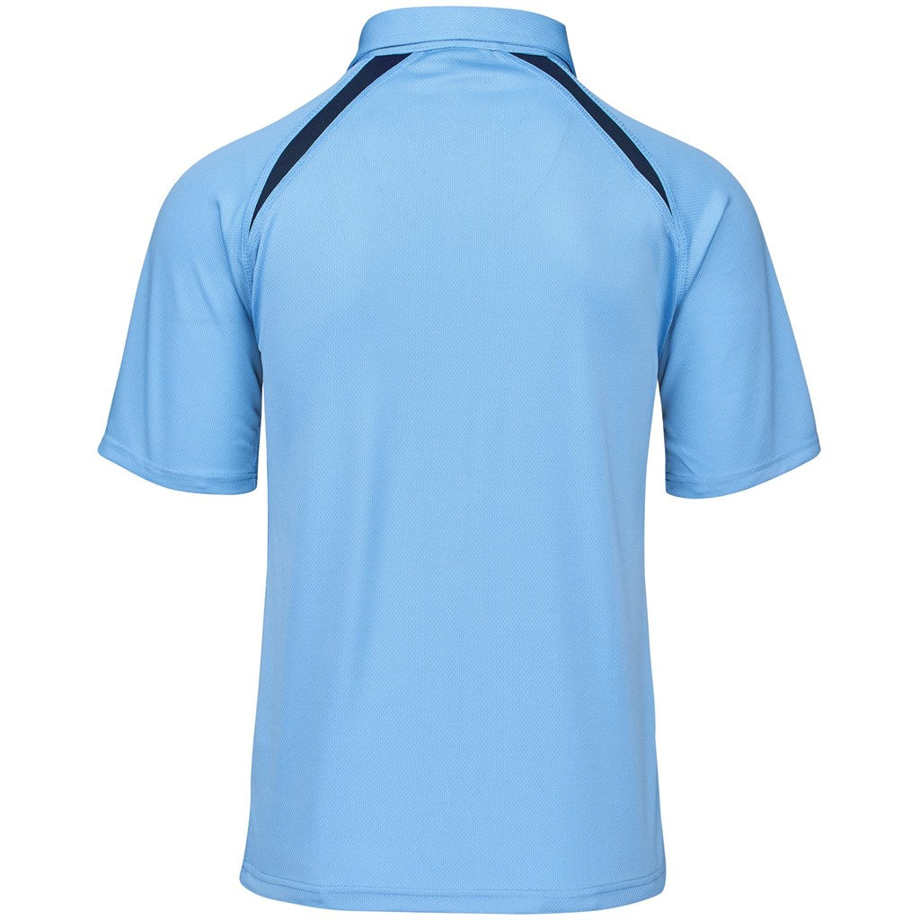 Mens Splice Golf Shirt - Light Blue | Golf Shirts | Custom-branded corporate clothing | Giftwrap Shop