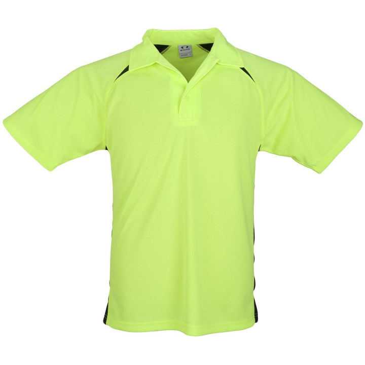 Kids Splice Golf Shirt - Lime | Golf Shirts | Custom-branded Kids Clothing | Giftwrap Shop