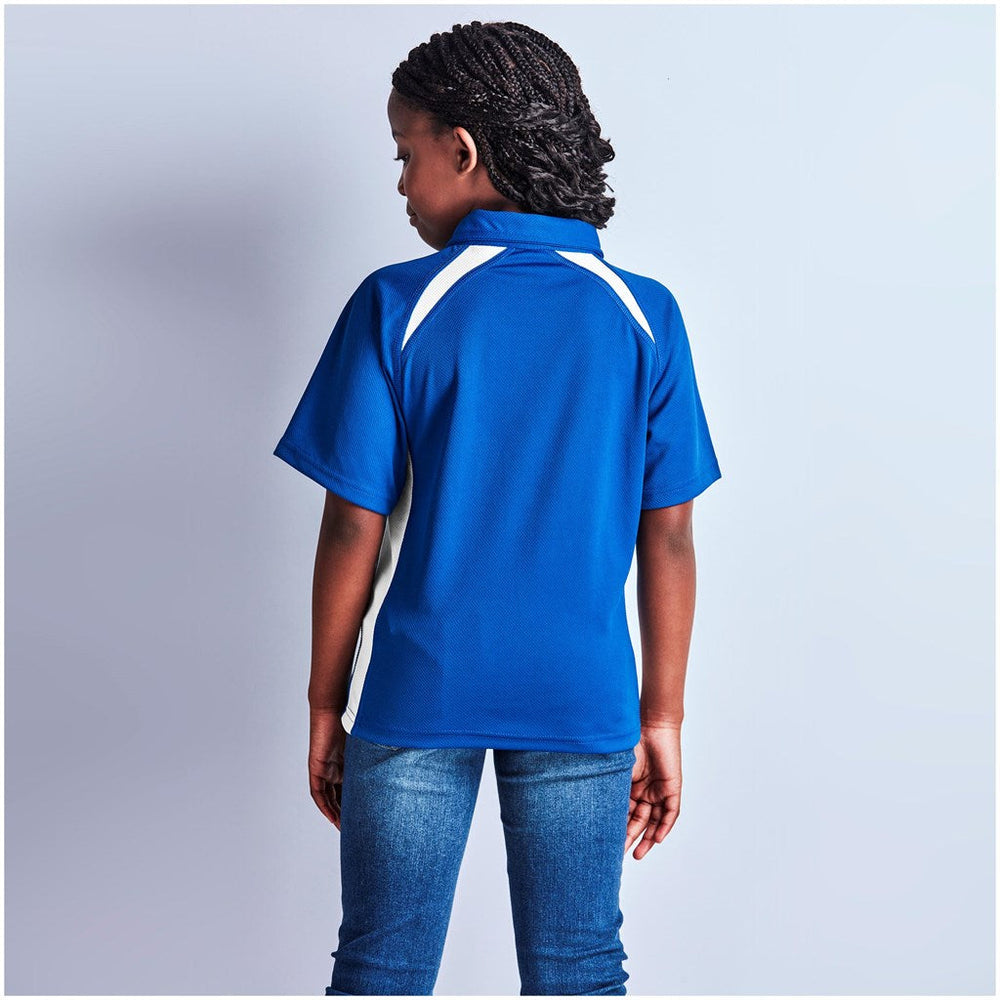 Kids Splice Golf Shirt - Royal Blue | Golf Shirts | Custom-branded Kids Clothing | Giftwrap Shop