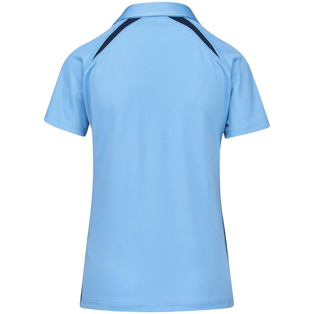 Ladies Splice Golf Shirt - Light Blue | Golf Shirts | Custom-branded corporate clothing | Giftwrap Shop