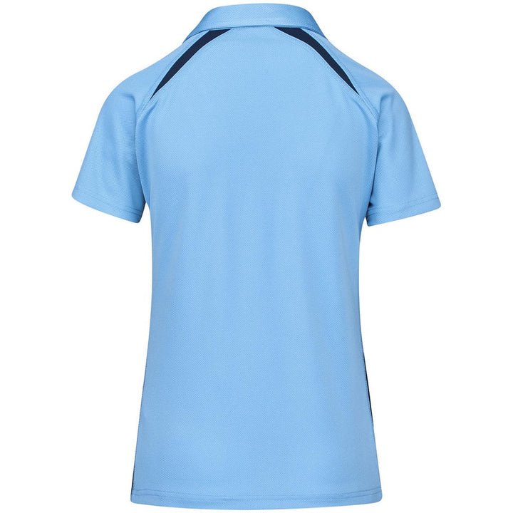 Ladies Splice Golf Shirt - Light Blue | Golf Shirts | Custom-branded corporate clothing | Giftwrap Shop