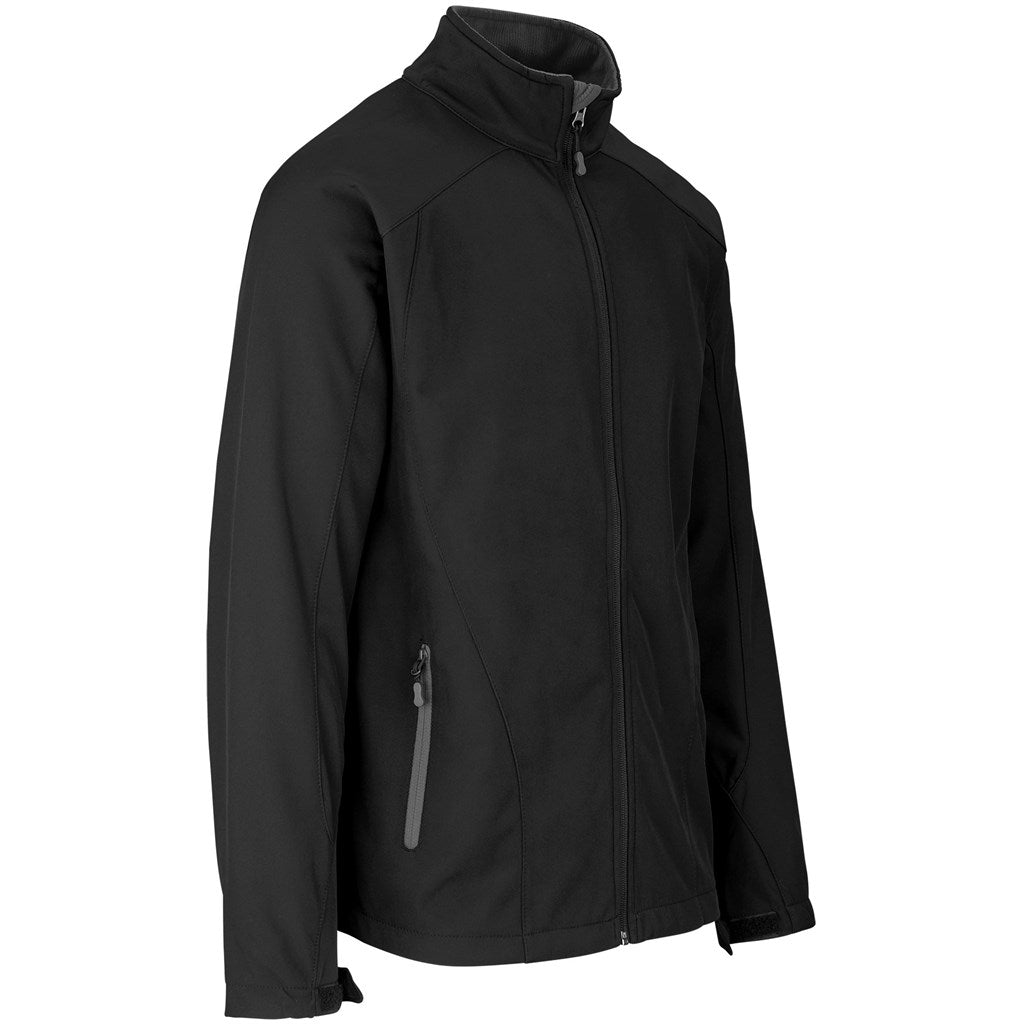 Mens Geneva Softshell Jacket - Black | Jackets | Custom-branded corporate clothing | Gift Wrap Shop