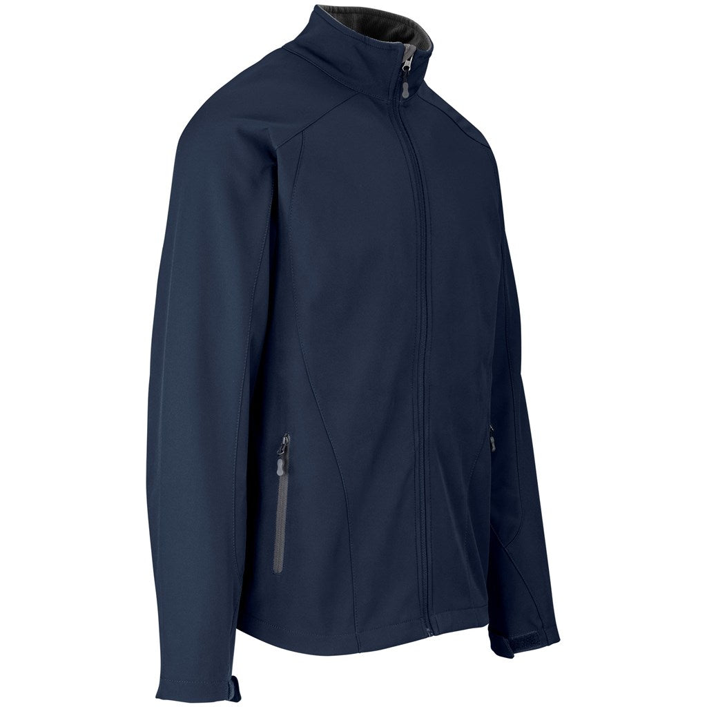 Mens Geneva Softshell Jacket - Navy | Jackets | Custom-branded corporate clothing | Gift Wrap Shop