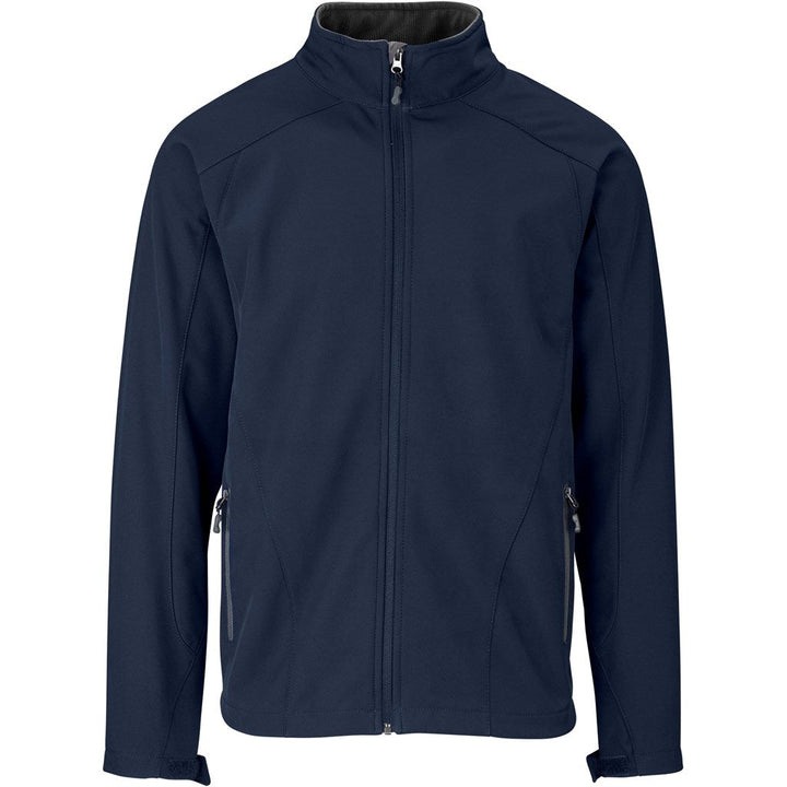 Mens Geneva Softshell Jacket - Navy | Jackets | Custom-branded corporate clothing | Gift Wrap Shop