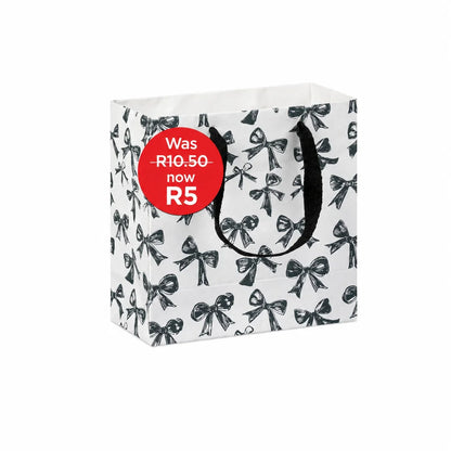 Black Bows Tote Carrier Bag