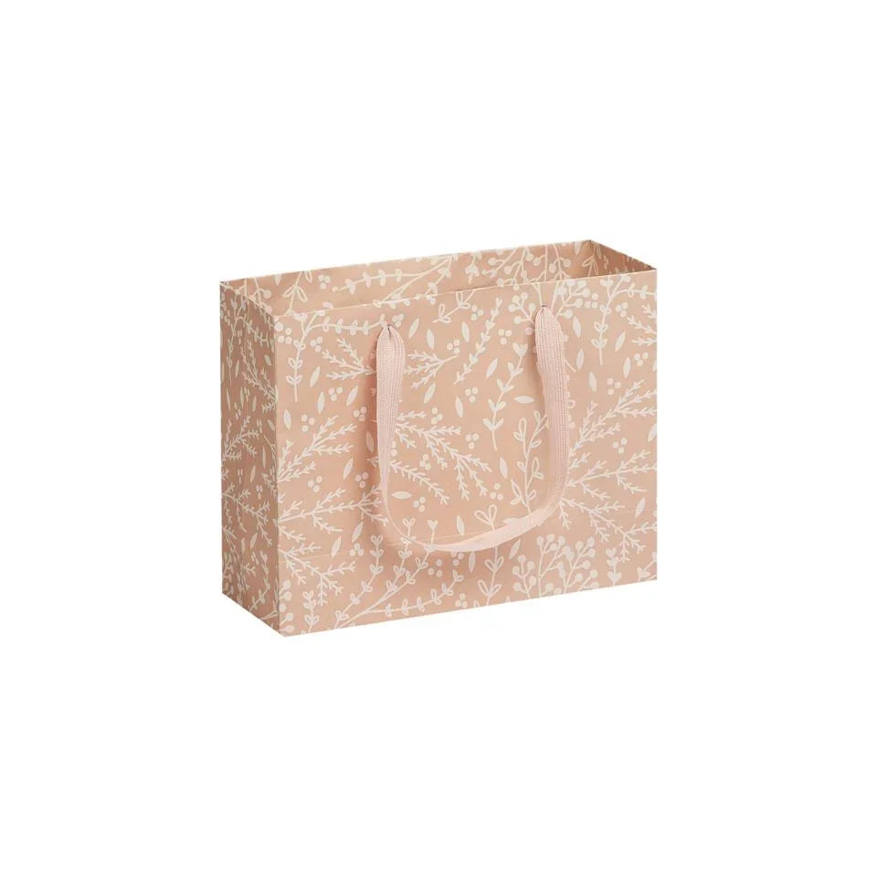 Blush Botanical Carrier Bag
