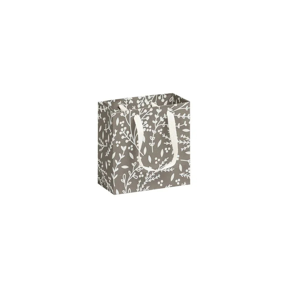 Slate Botanical Carrier Bag