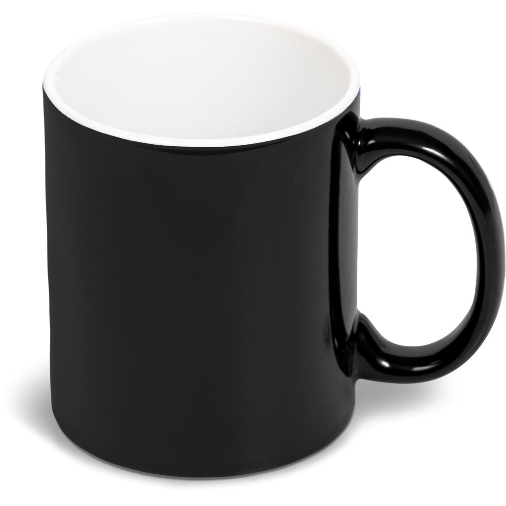 Black Ceramic Coffee Mug - 330ml