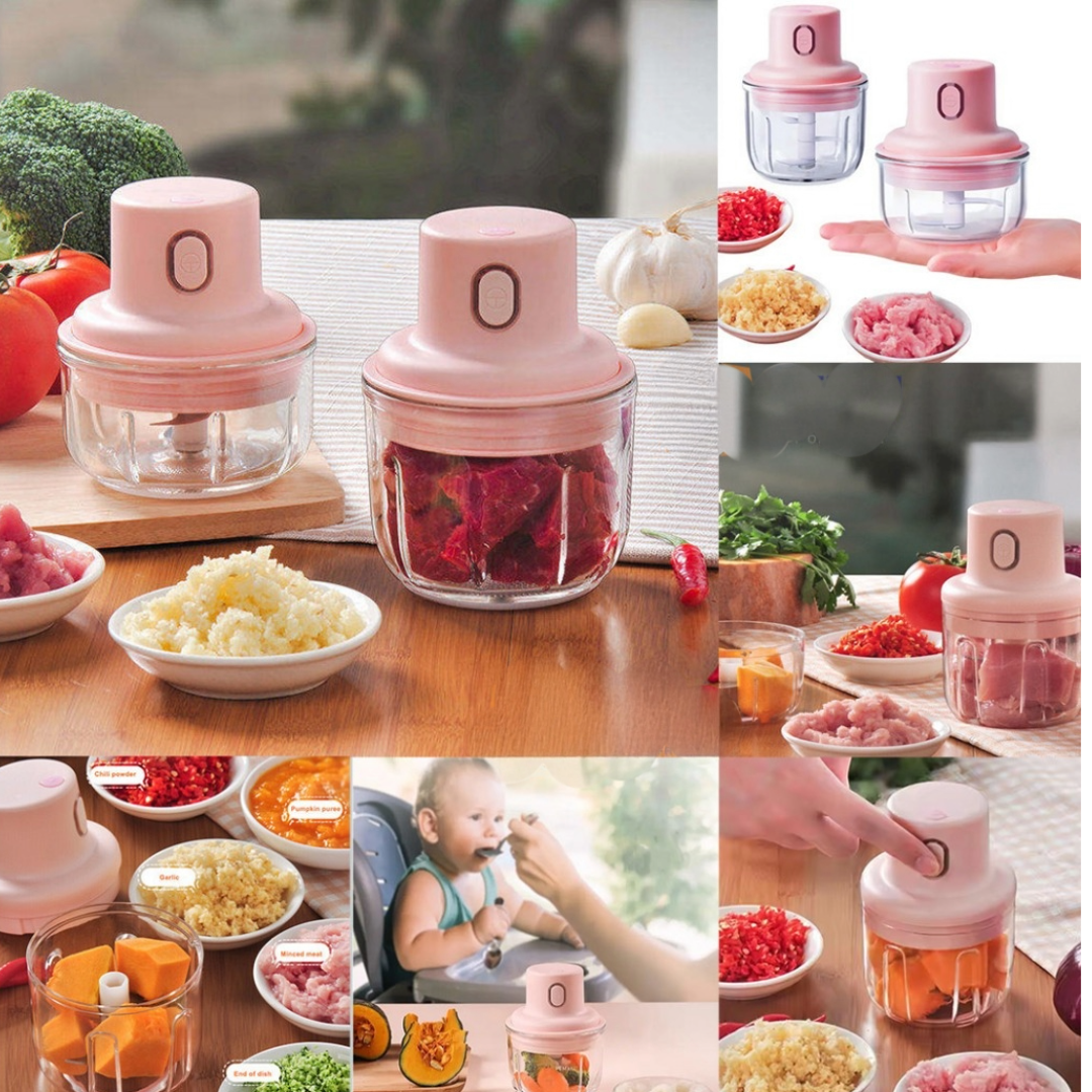 Rechargeable Portable Electric Food Processor