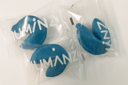 Rainbow Bites custom branded fortune cookies