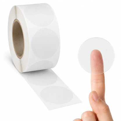 Clear Round Stickers