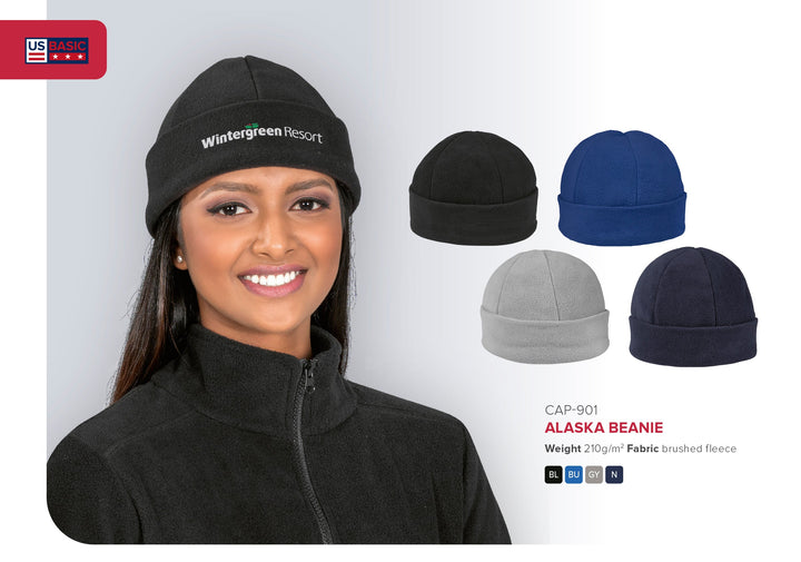 Alaska Brushed Fleece Beanie