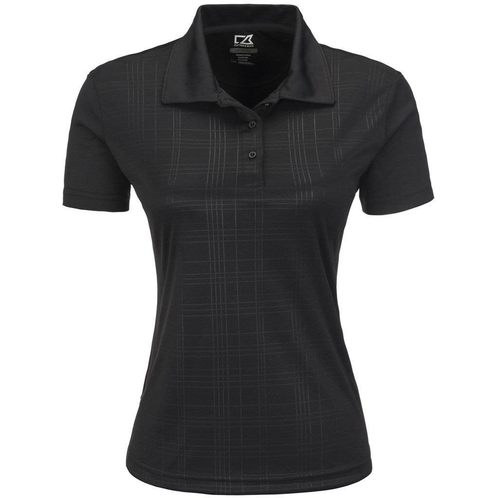 Ladies Sullivan Golf Shirt - Black | Golf Shirts | Custom-branded corporate clothing | Giftwrap Shop