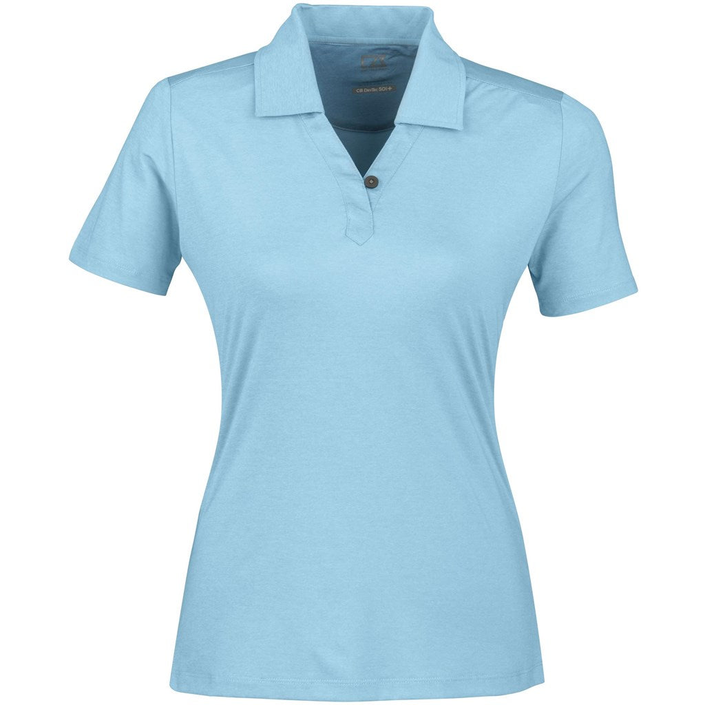 Ladies Golf Shirt - Light Blue | Golf Shirts | Custom-branded corporate clothing | Giftwrap Shop