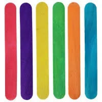 Wooden A-Stick Assorted Colours