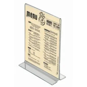 Acrylic Menu Holder